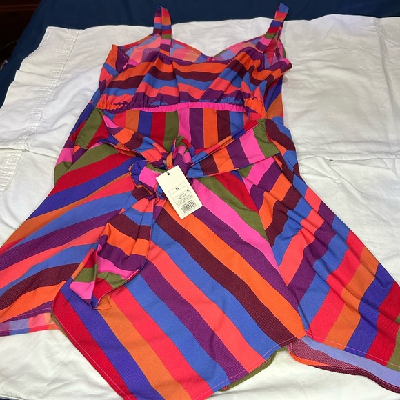 A New Day Colorful Striped Dress XL - Picture 10 of 10